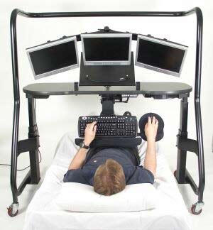 New Model 500 height adjustable workstation